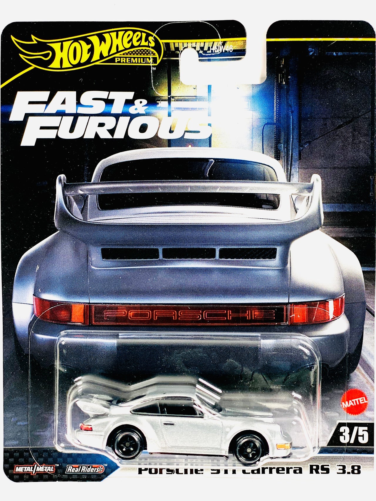 Hot Wheels 2025 Fast & Furious Case M Porsche 911 Carrera RS 3.8