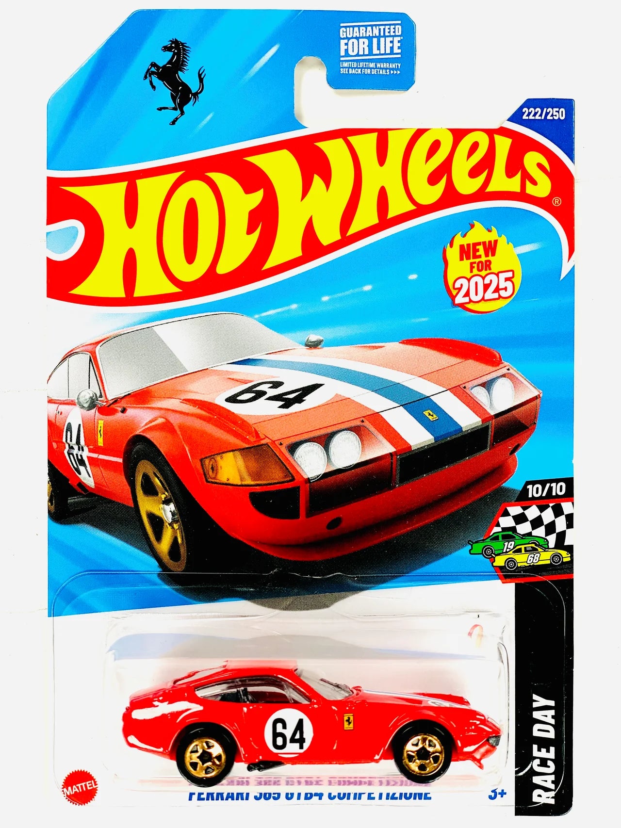 Hot Wheels 2025 Race Day Ferrari 365 GTB4 Competizione