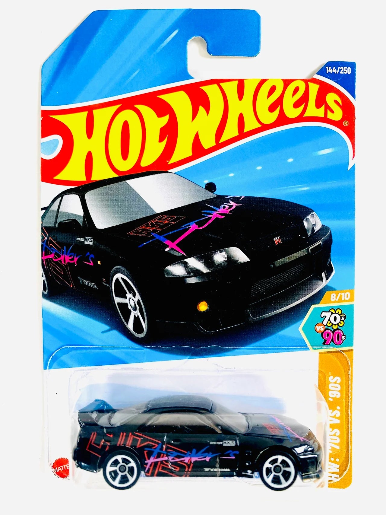 Hot Wheels 2025 70s vs 90s Nissan Skyline GTR (BCNR33)
