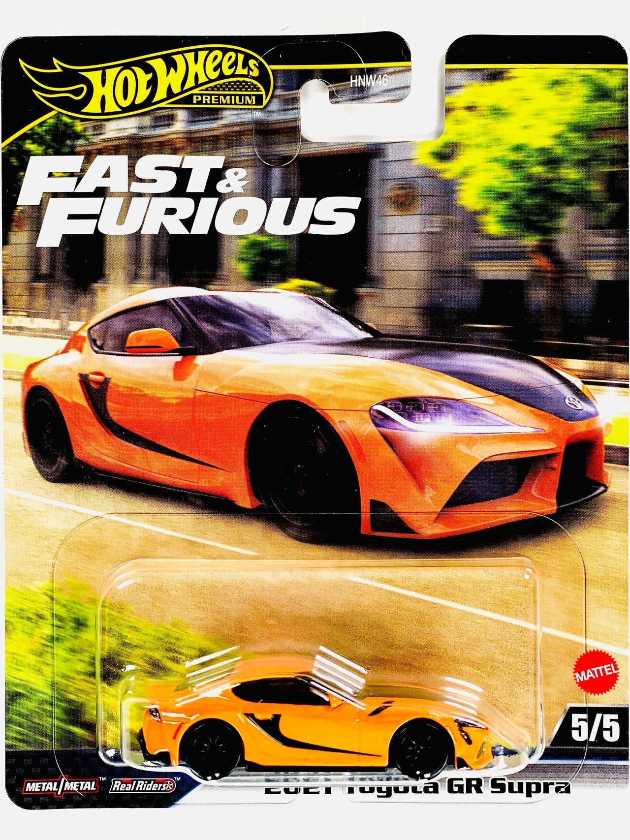 Hot Wheels 2025 Fast & Furious Case L 2021 Toyota GR Supra