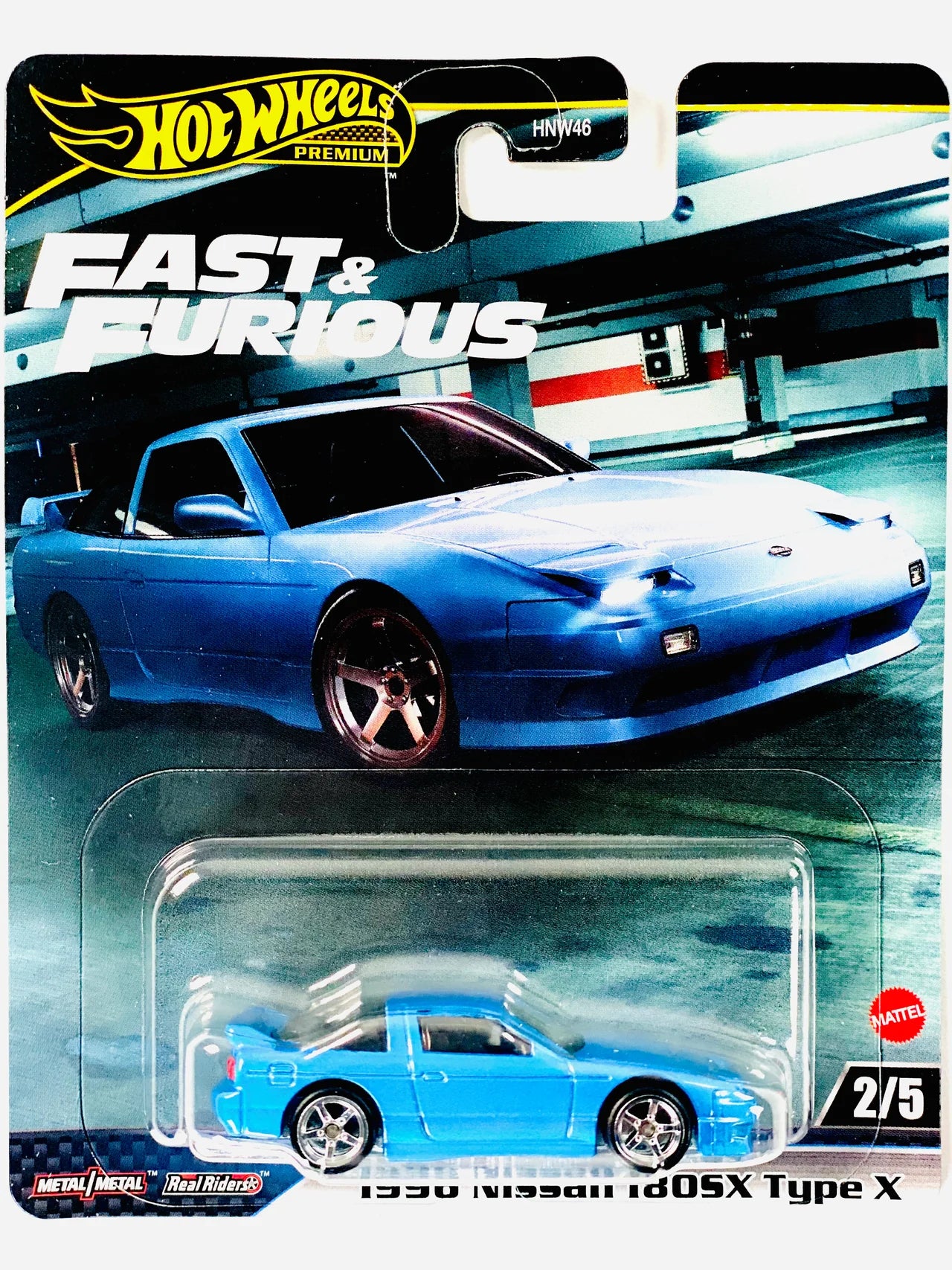 Hot Wheels 2024 Fast & Furious Case H 1996 Nissan 180SX Type X