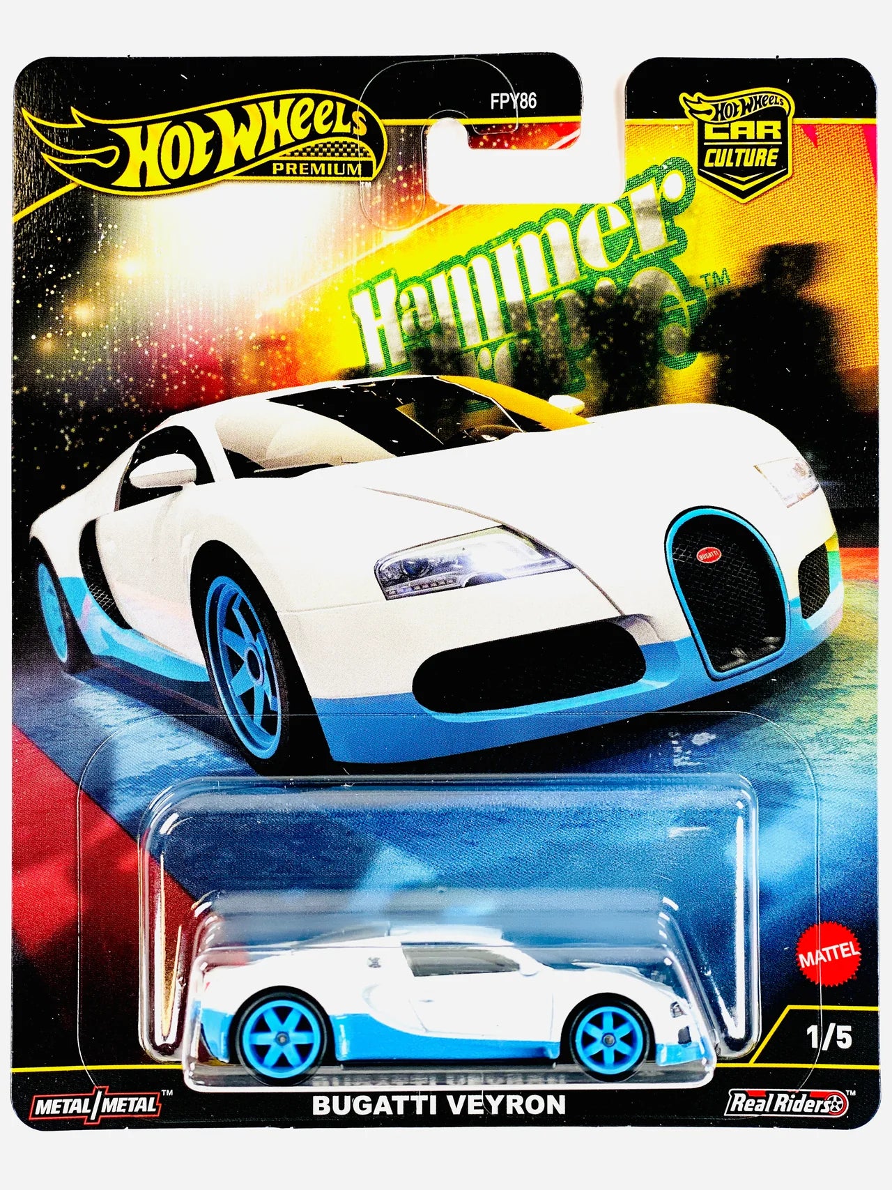 Hot Wheels 2025 Car Culture Hammer Drop Bugatti Veyron