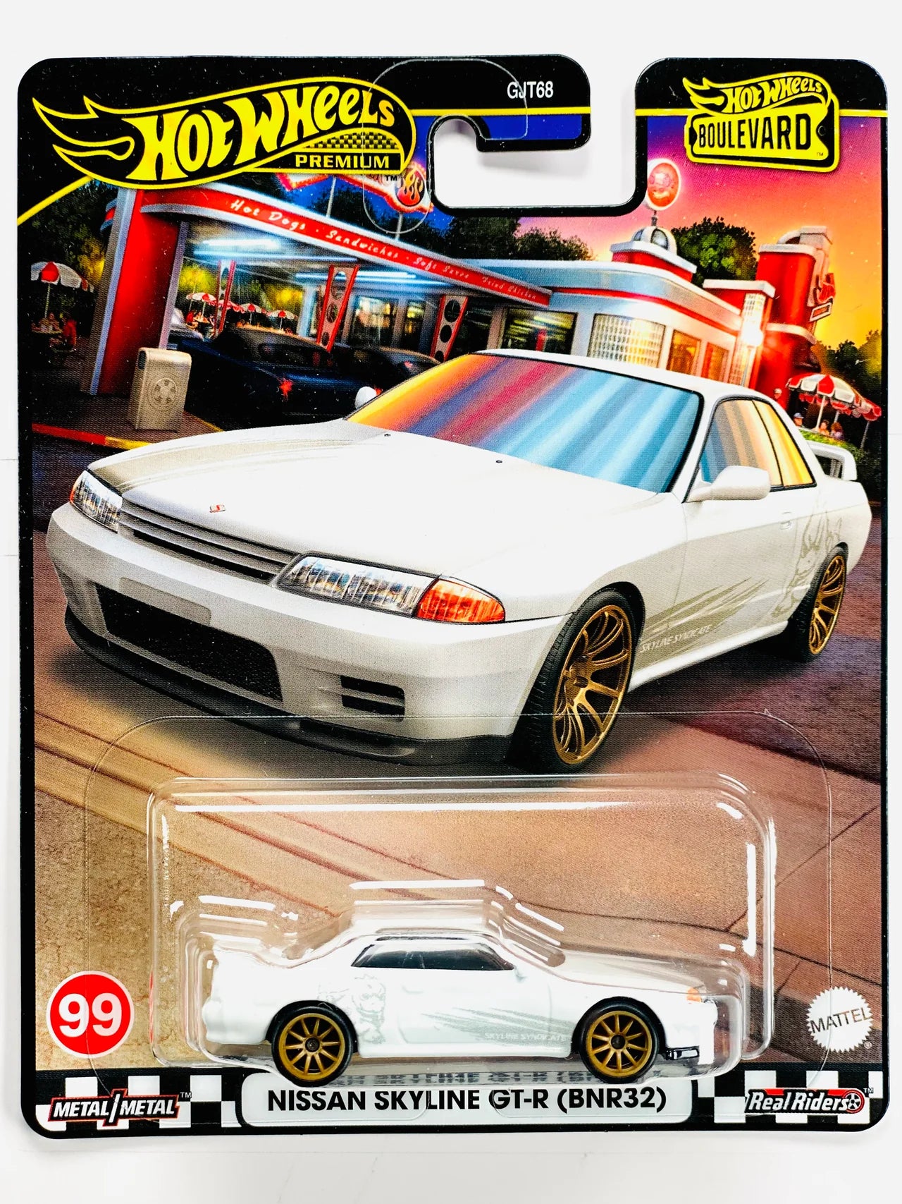 Hot Wheels 2024 Boulevard Nissan Skyline GT-R (BNR32) #99