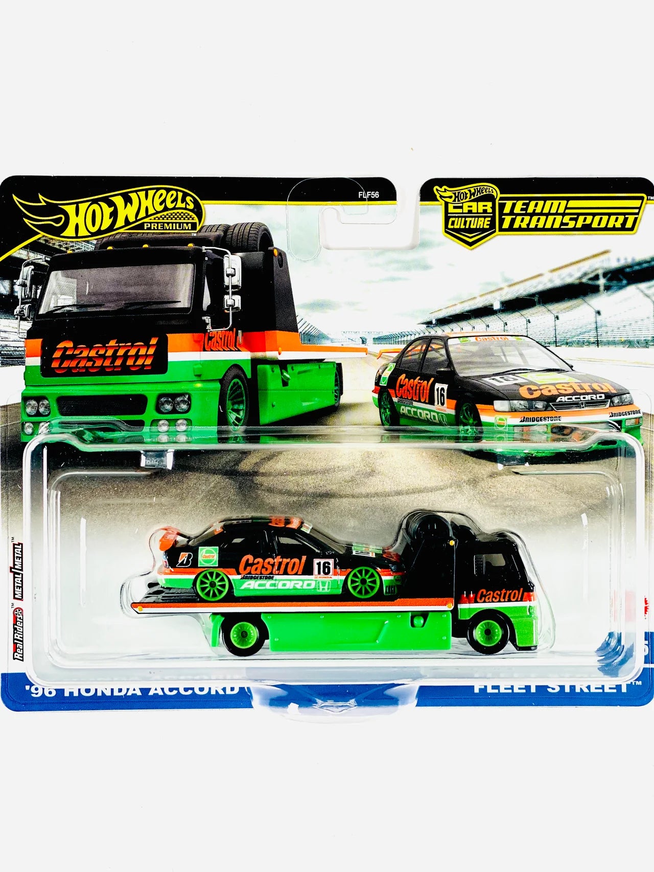 Hot Wheels 2024 Team Transport Case B '96 Honda Accord Fleet Street #65