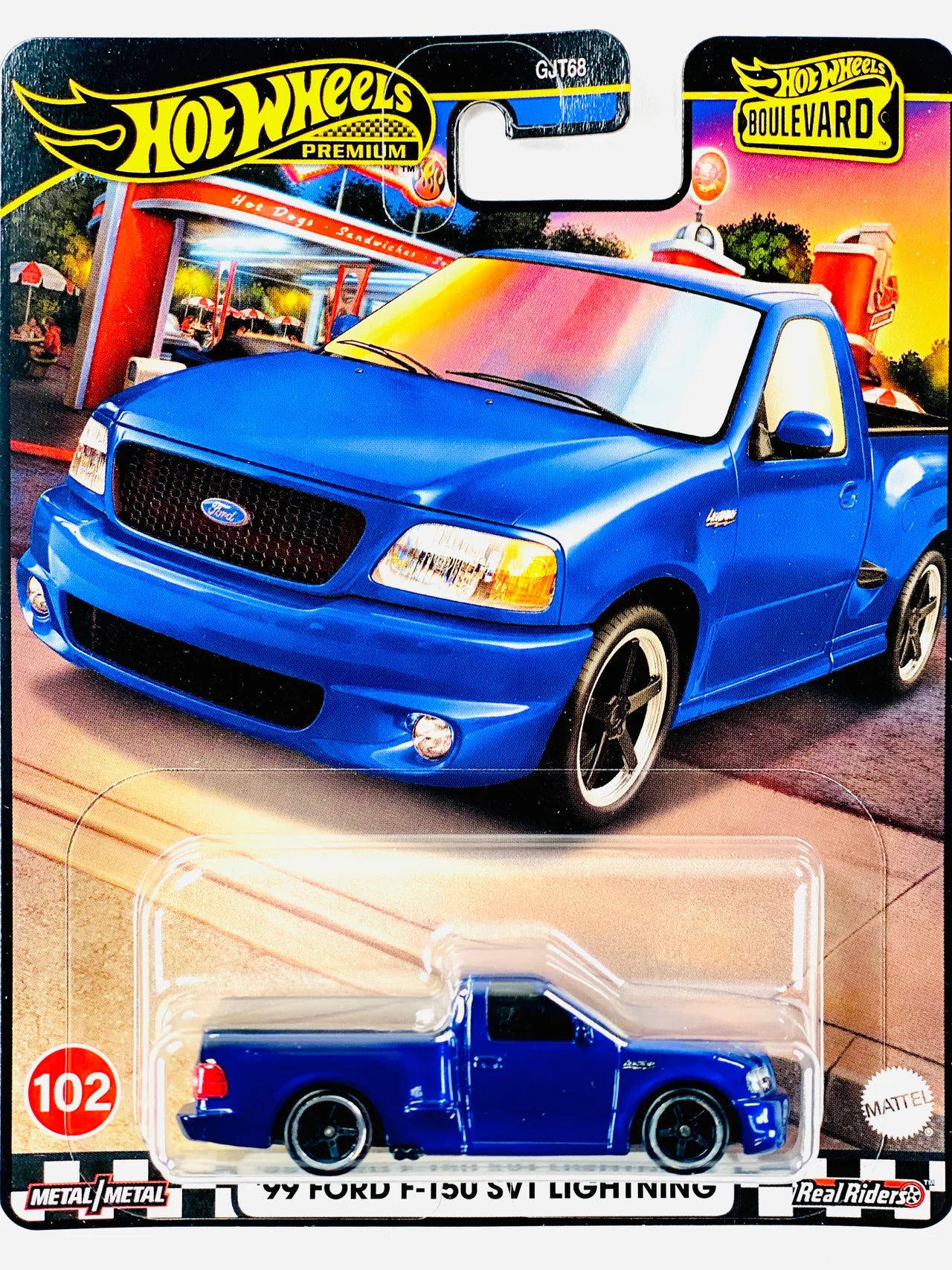 Hot Wheels 2024 Boulevard '99 Ford F-150 SVT Lightning #102