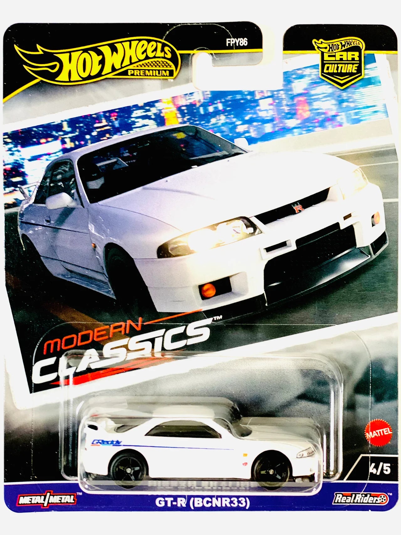 Hot Wheels 2024 Modern Classics Nissan Skyline GT-R (BCNR33)